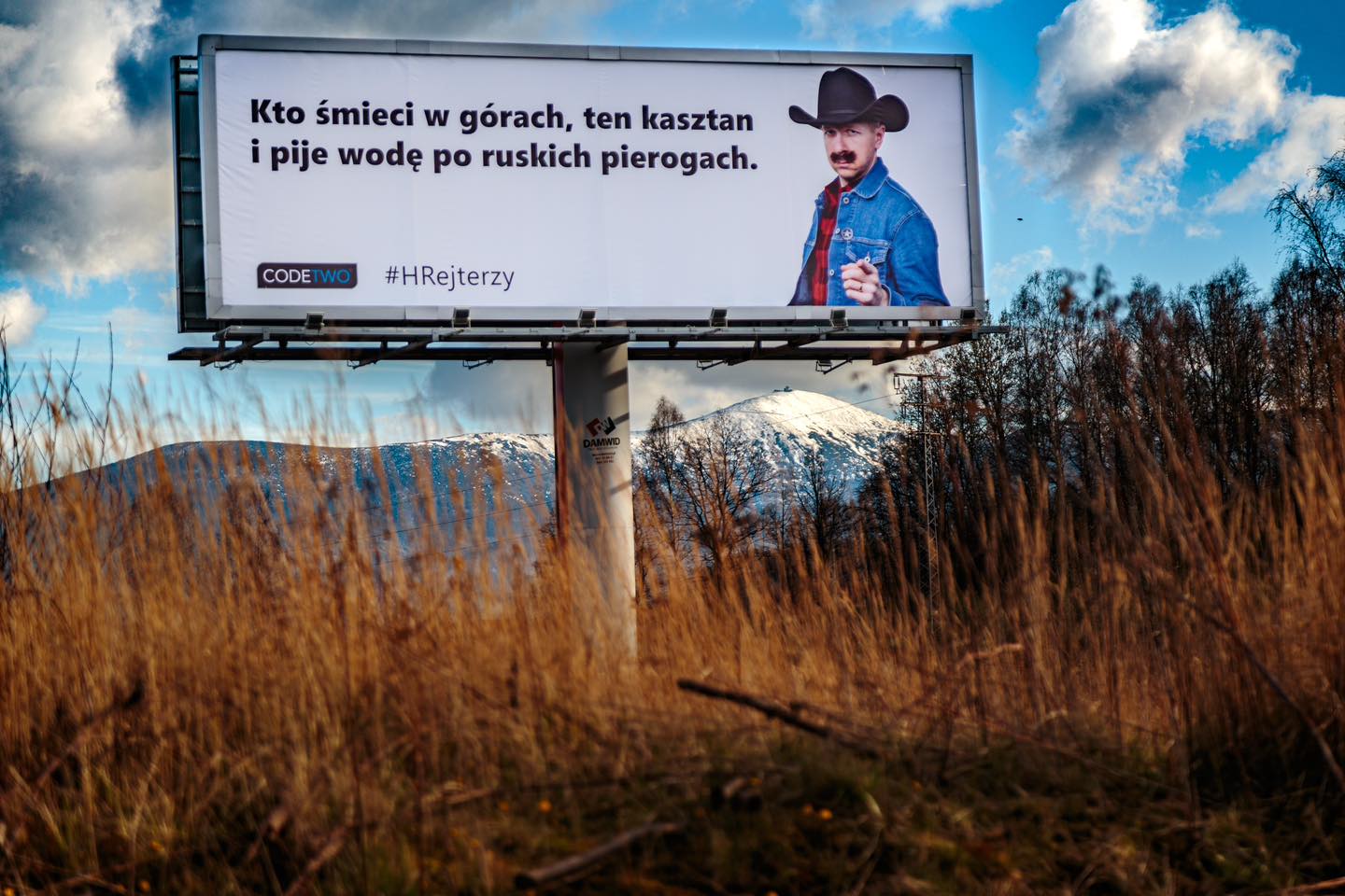 Billboard HRejterzy w Mysłakowicach