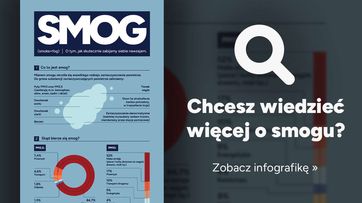 Infografika - Wszystko, co chcesz wiedzieć o smogu