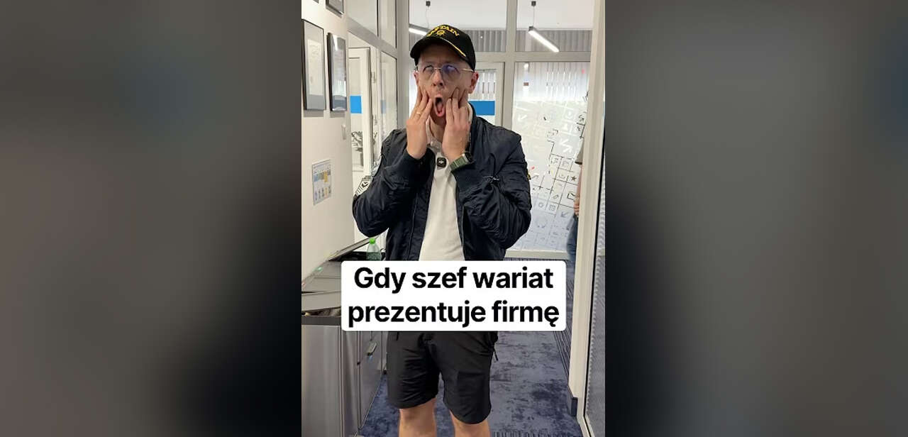 Gdy szef wariat prezentuje firmę (lotniskowiec)